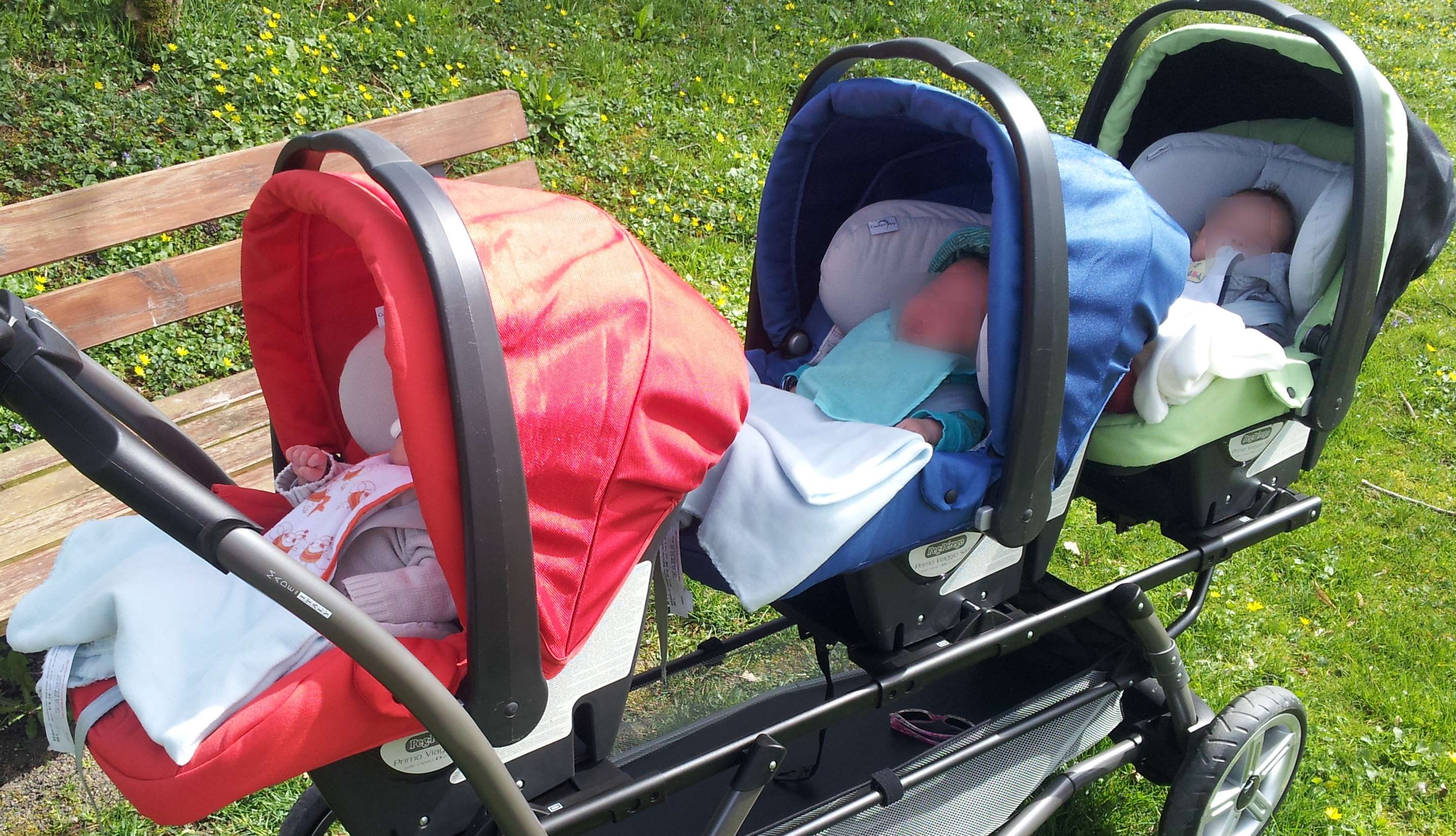 poussette triple peg perego 2014