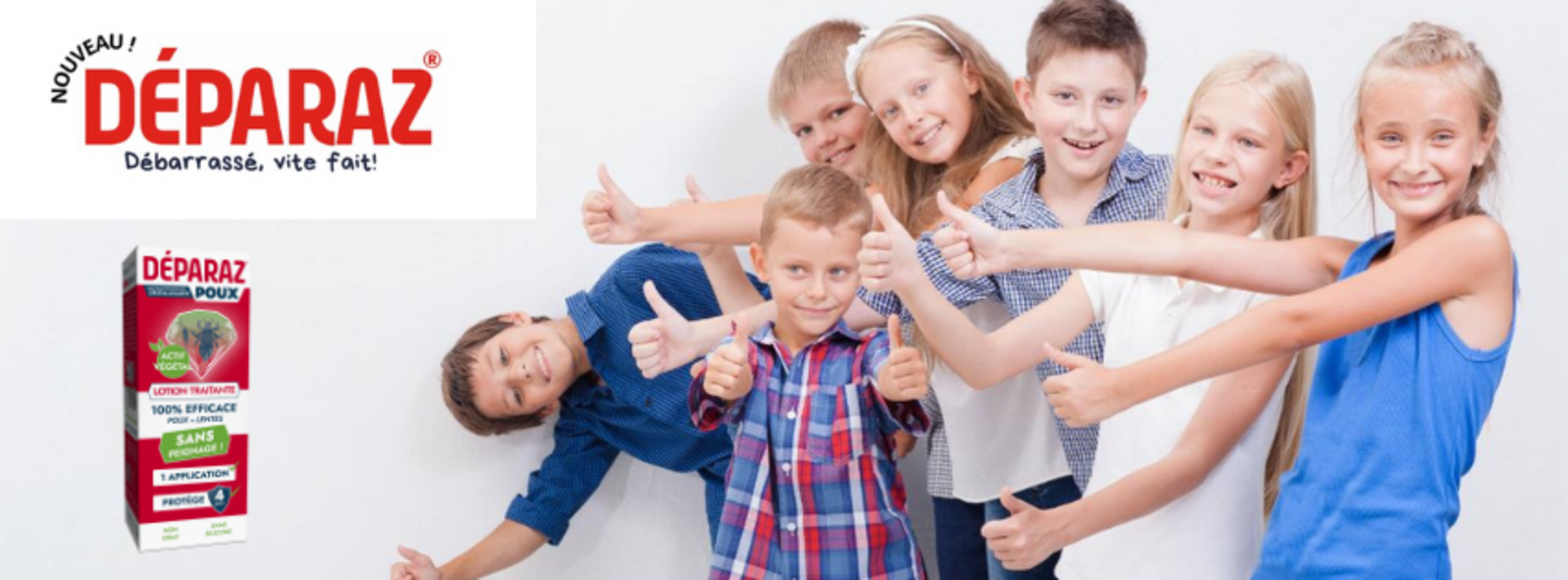 Baby Test Traitement anti-poux DÉPARAZ-POUX® Laboratoire Duhot