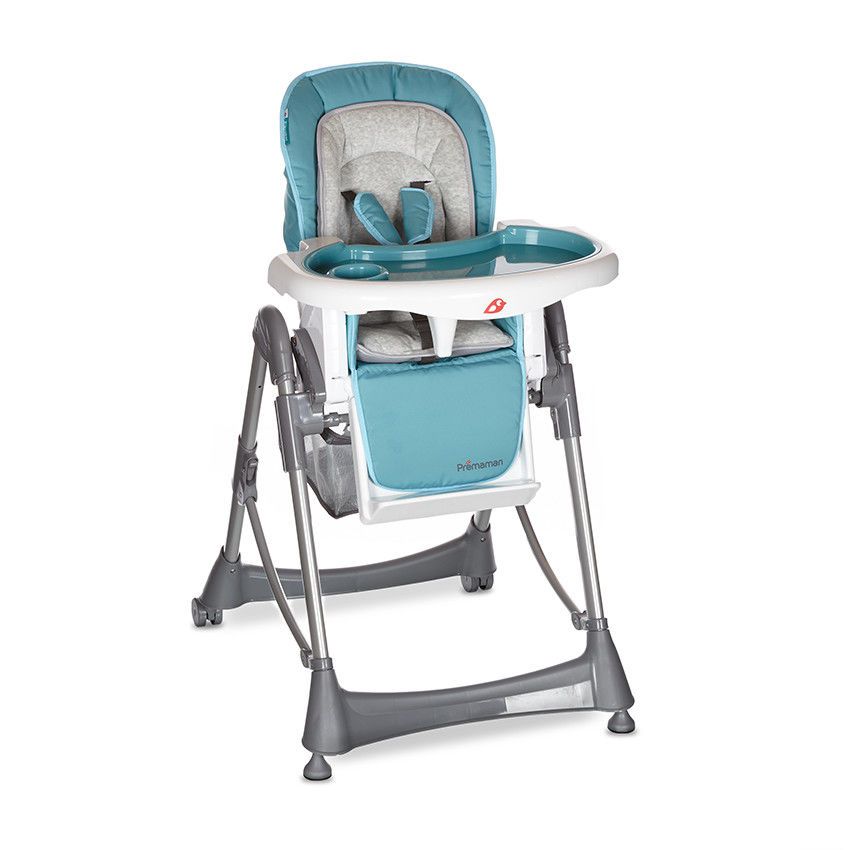 Chaise Haute PREMAMAN Vaniya Gris