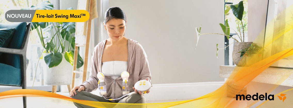 Baby Test Tire-lait électrique double nouvelle génération Swing Maxi Medela