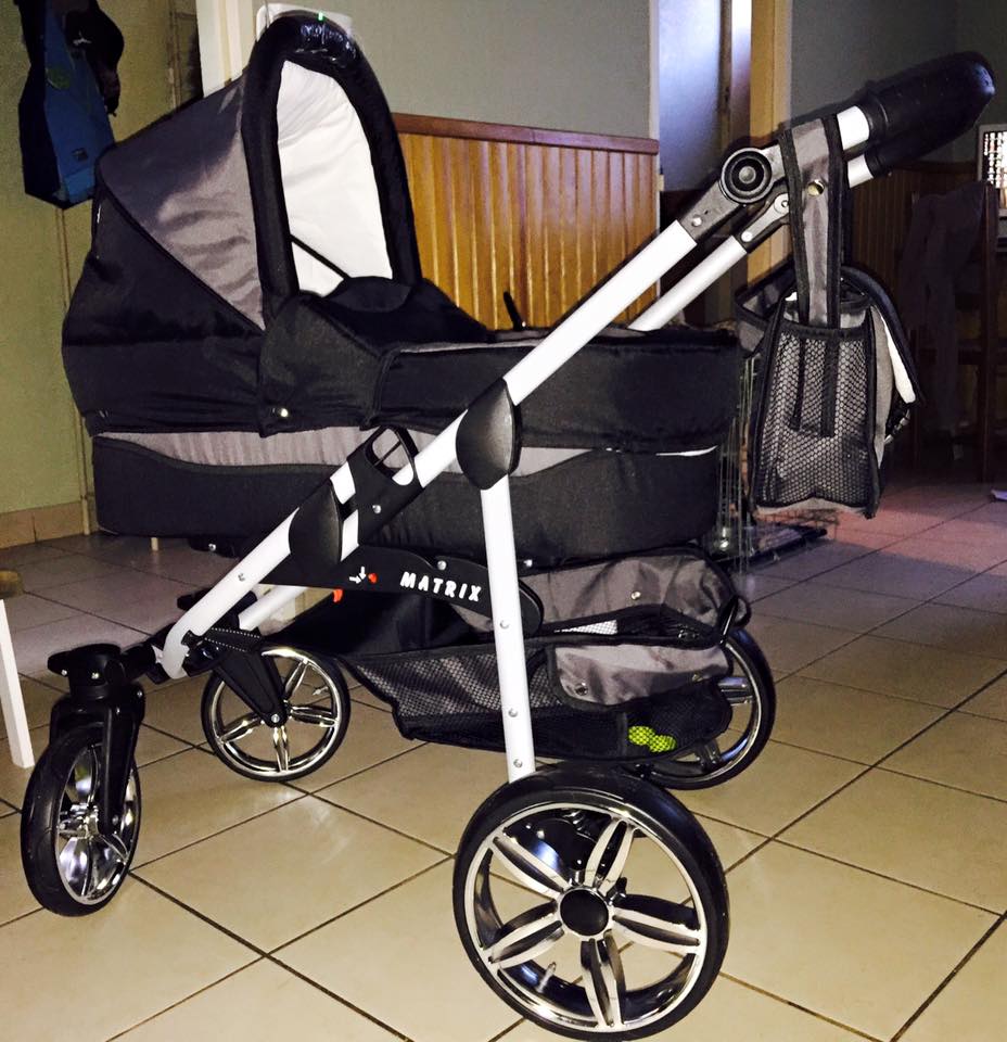poussette matrix leopard