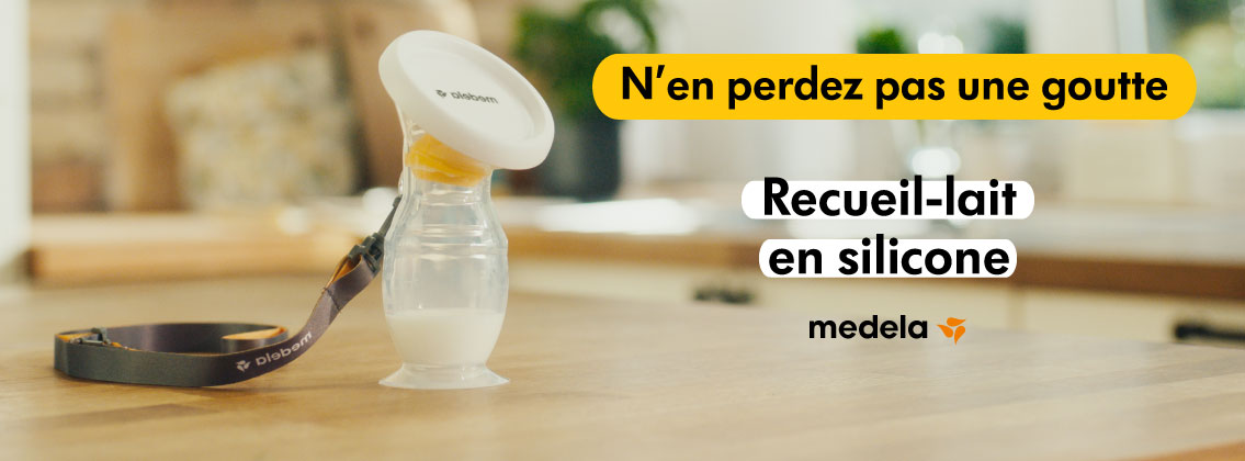 Baby Test Recueil-lait en silicone MEDELA