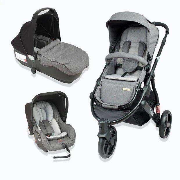 Poussette 3 roues trio Oakland