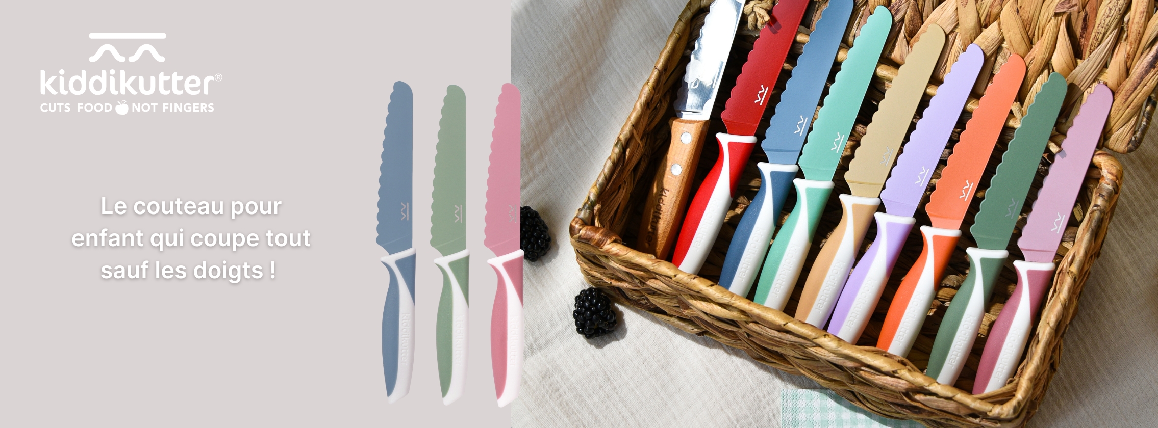 Kid Test Couteau pour enfant Kiddikutter
