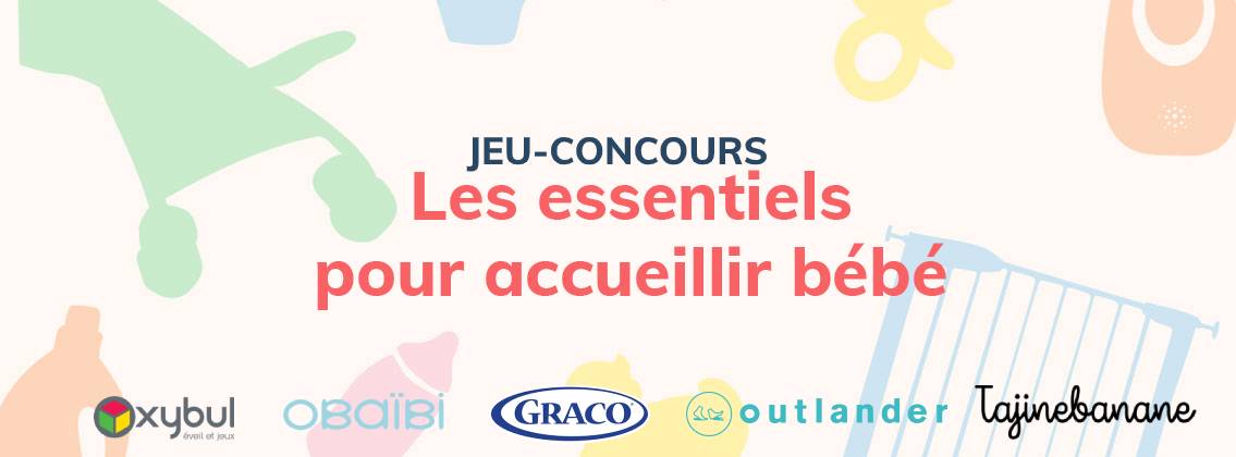 JEU-CONCOURS LES ESSENTIELS POUR ACCUEILLIR BEBE