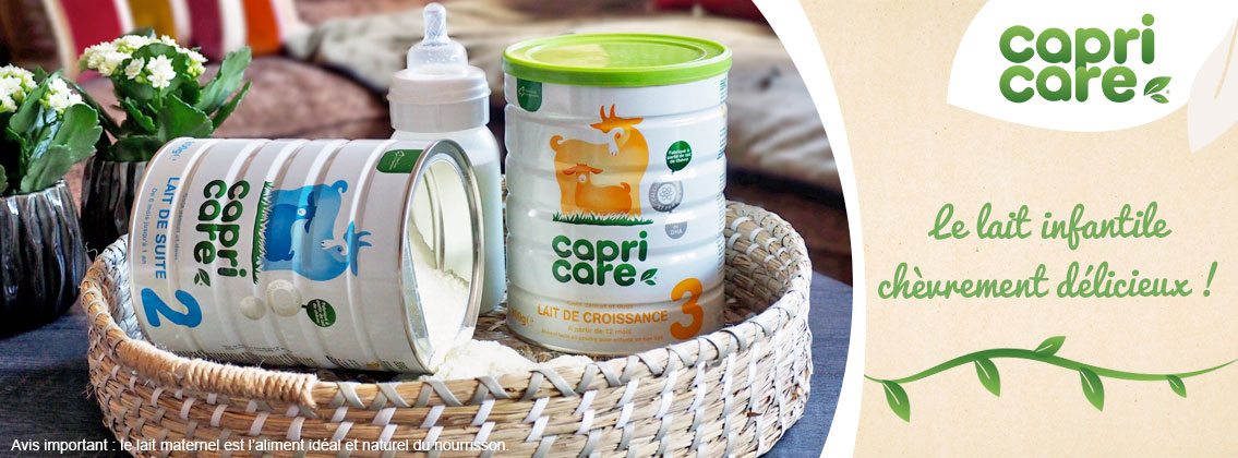 Baby Test Lait 2ème et 3ème âge Capricare