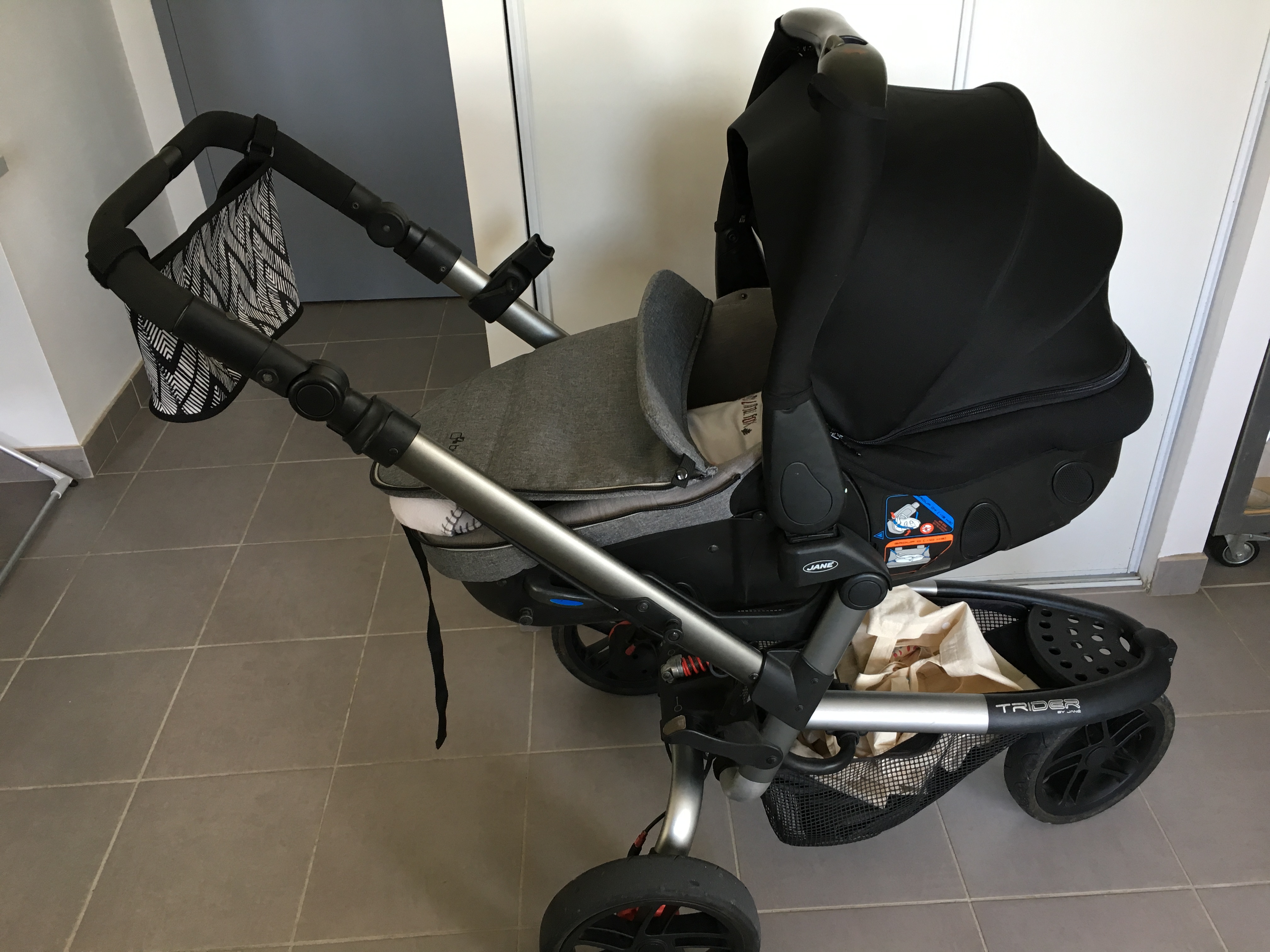 poussette duo rider 4 roues avec matrix light 2