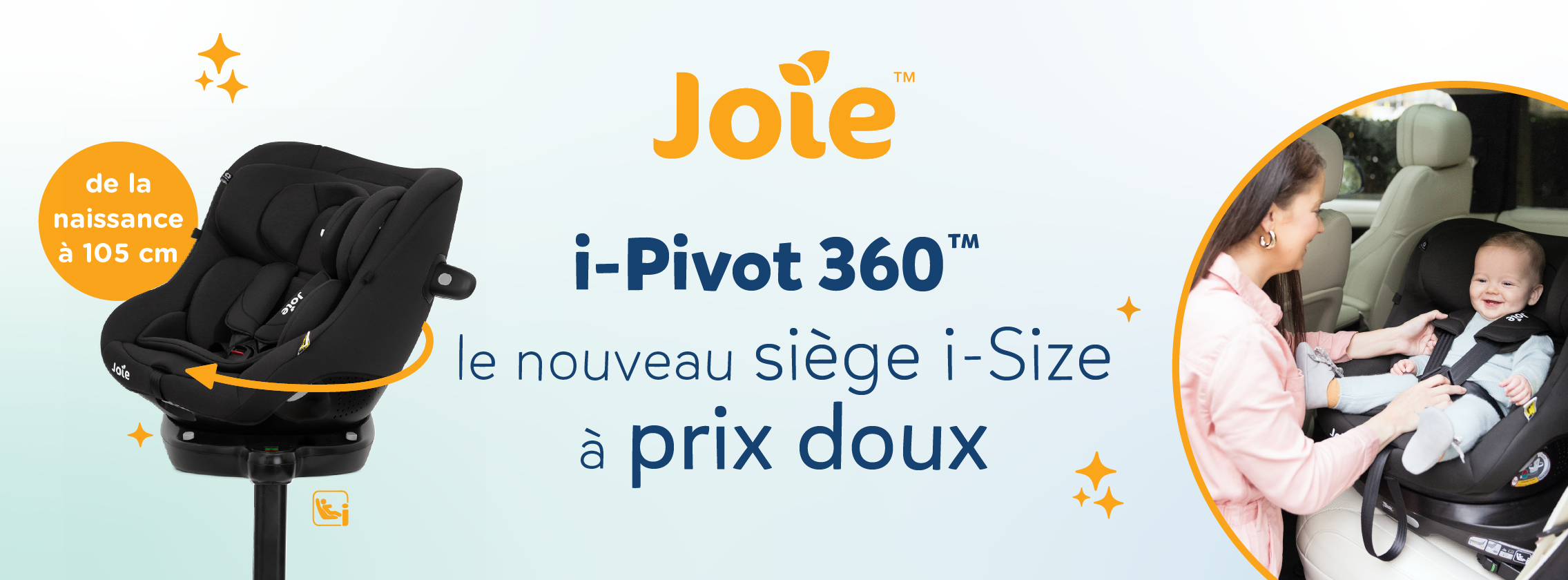 Baby Test Siège auto i-Pivot™ 360 Joie