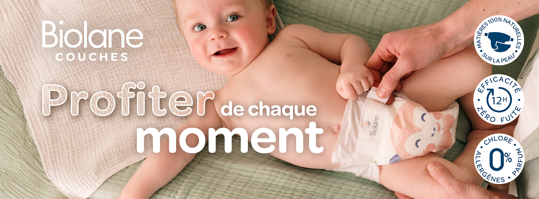 Baby Test Couches écologiques Biolane