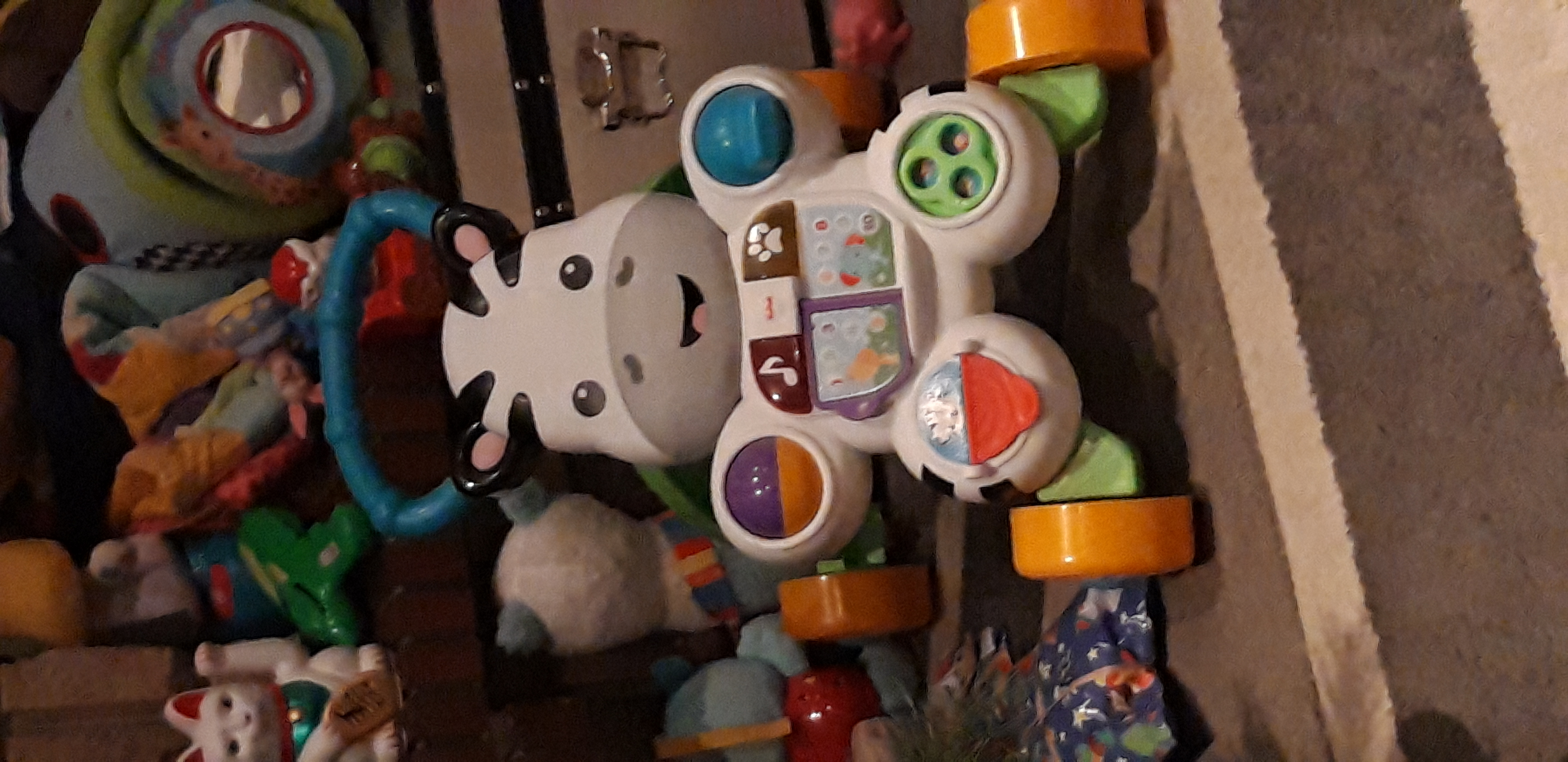 trotteur zebre fisher price avis