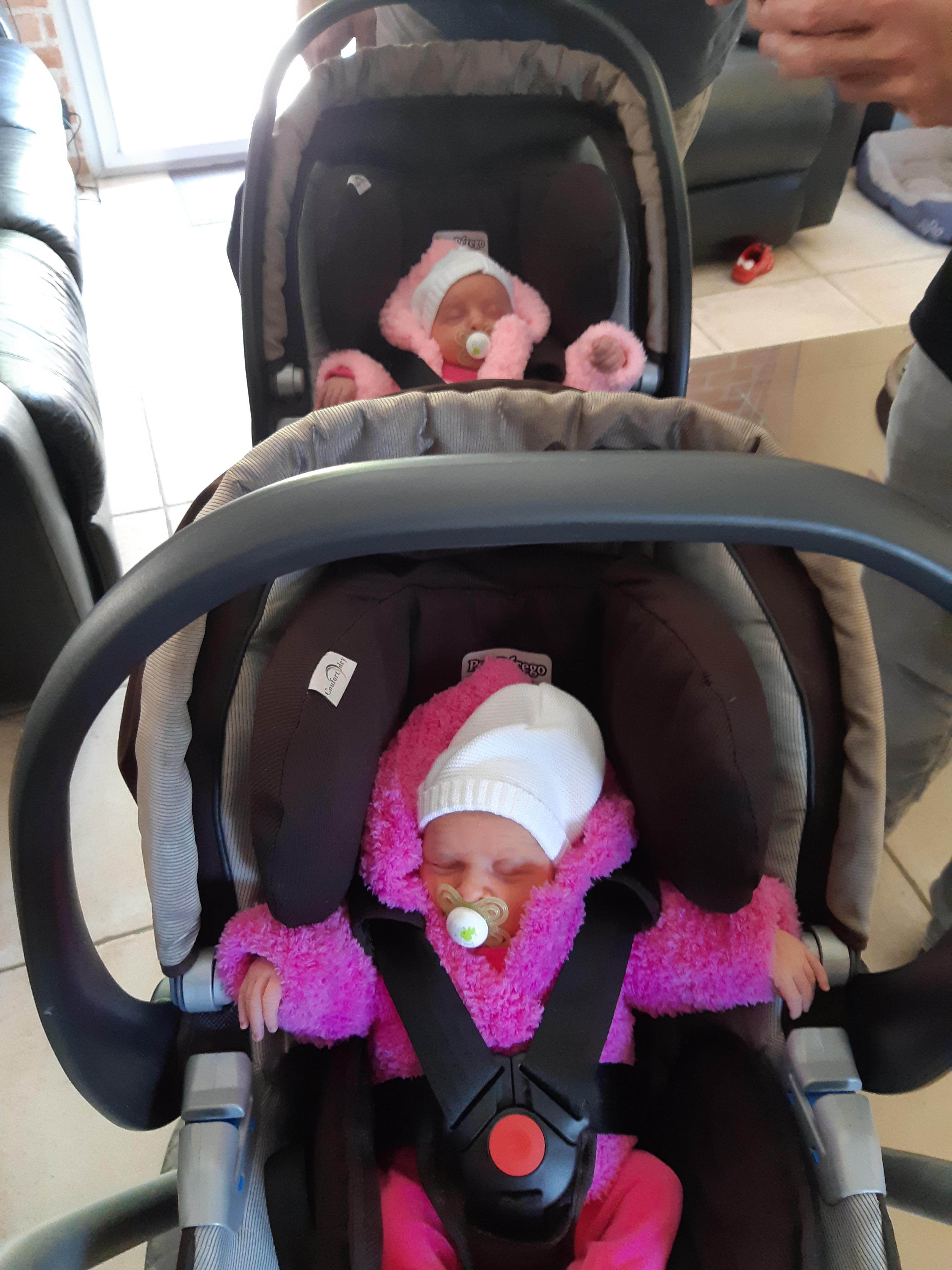 poussette avec volant