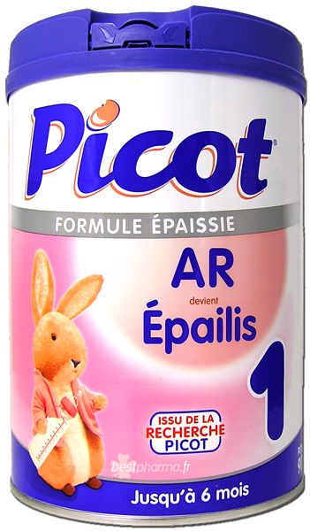 Lait AR 1er âge Epailis PICOT : Comparateur, Avis, Prix | Consobaby