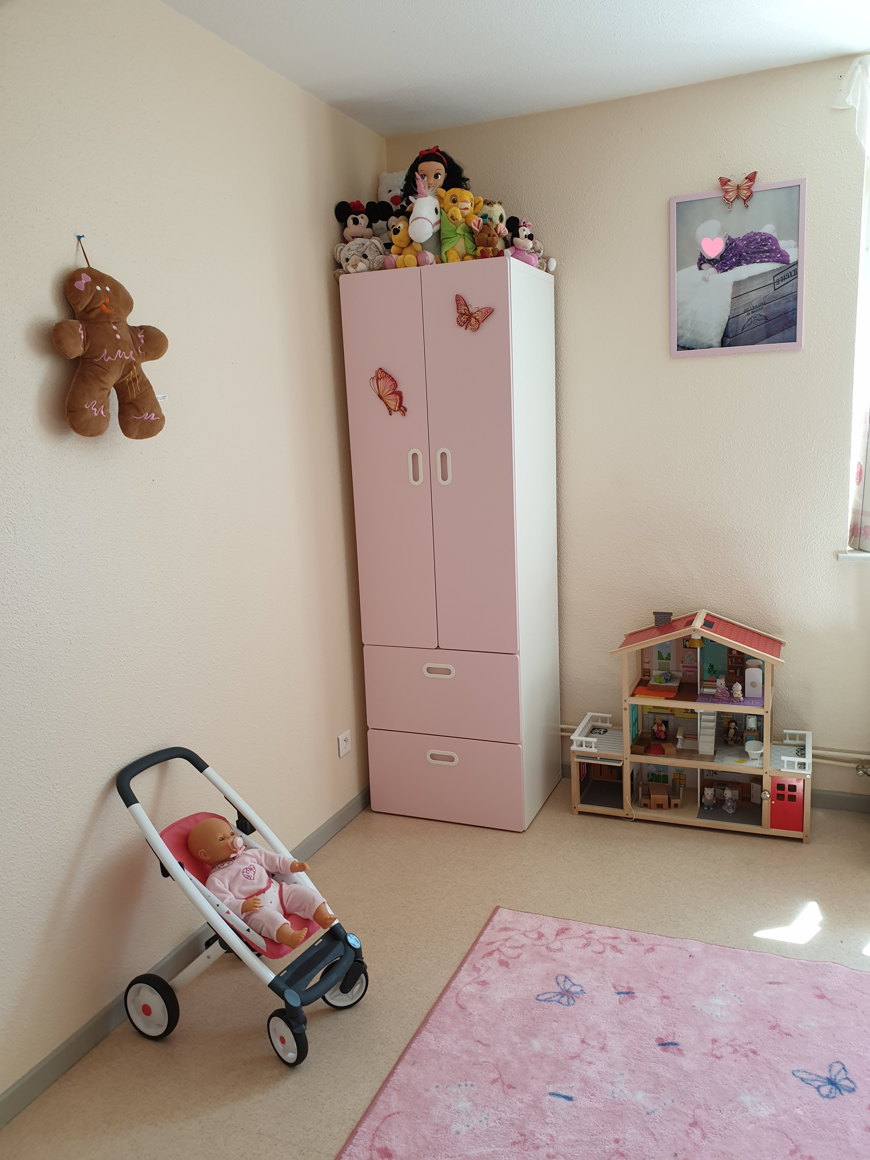 armoire stuva rose