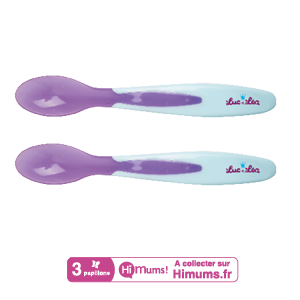 Set De 2 Cuilleres Premier Repas Thermosensibles Luc Et Lea Comparateur Avis Prix Consobaby
