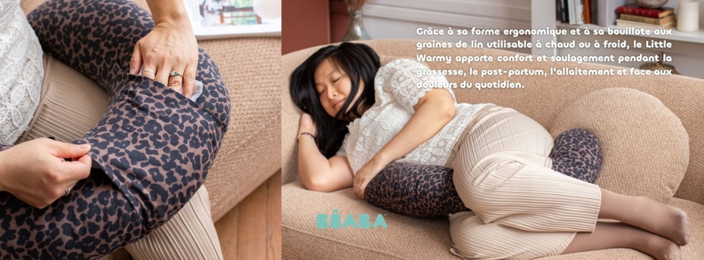 Baby Test Coussin d'allaitement Little Warmy Béaba