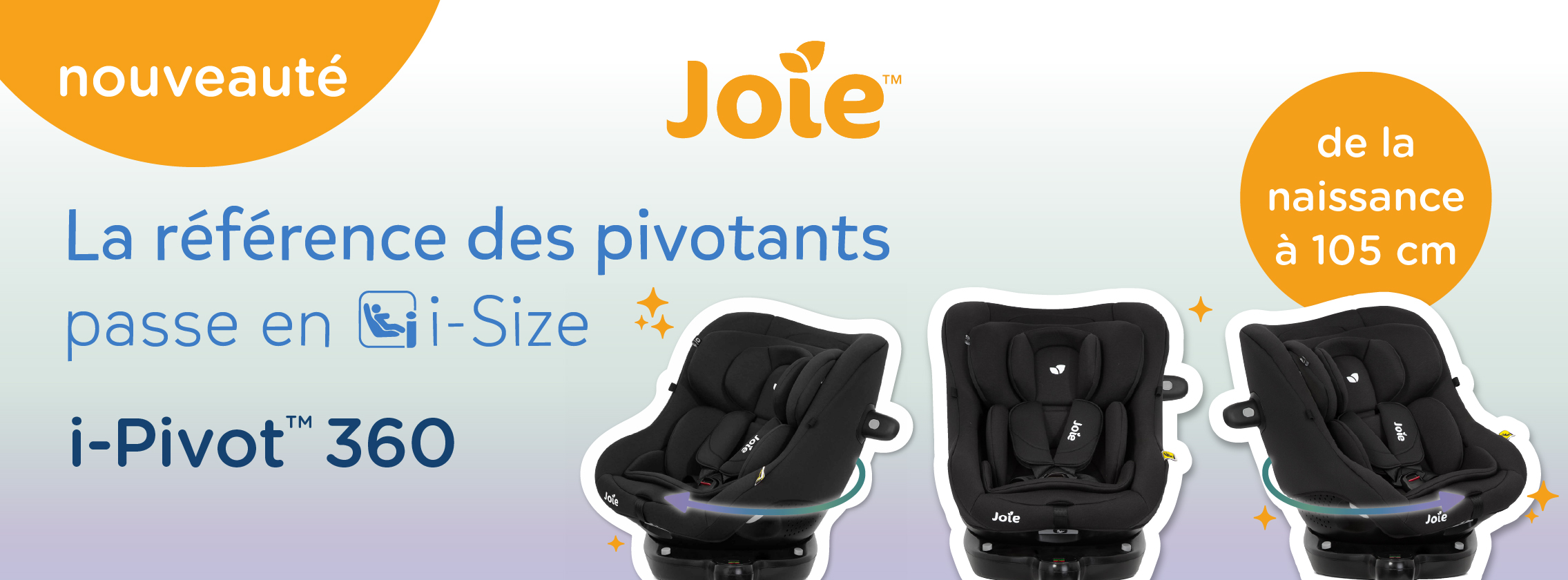 Baby Test Siège auto i-Pivot™ 360 Joie