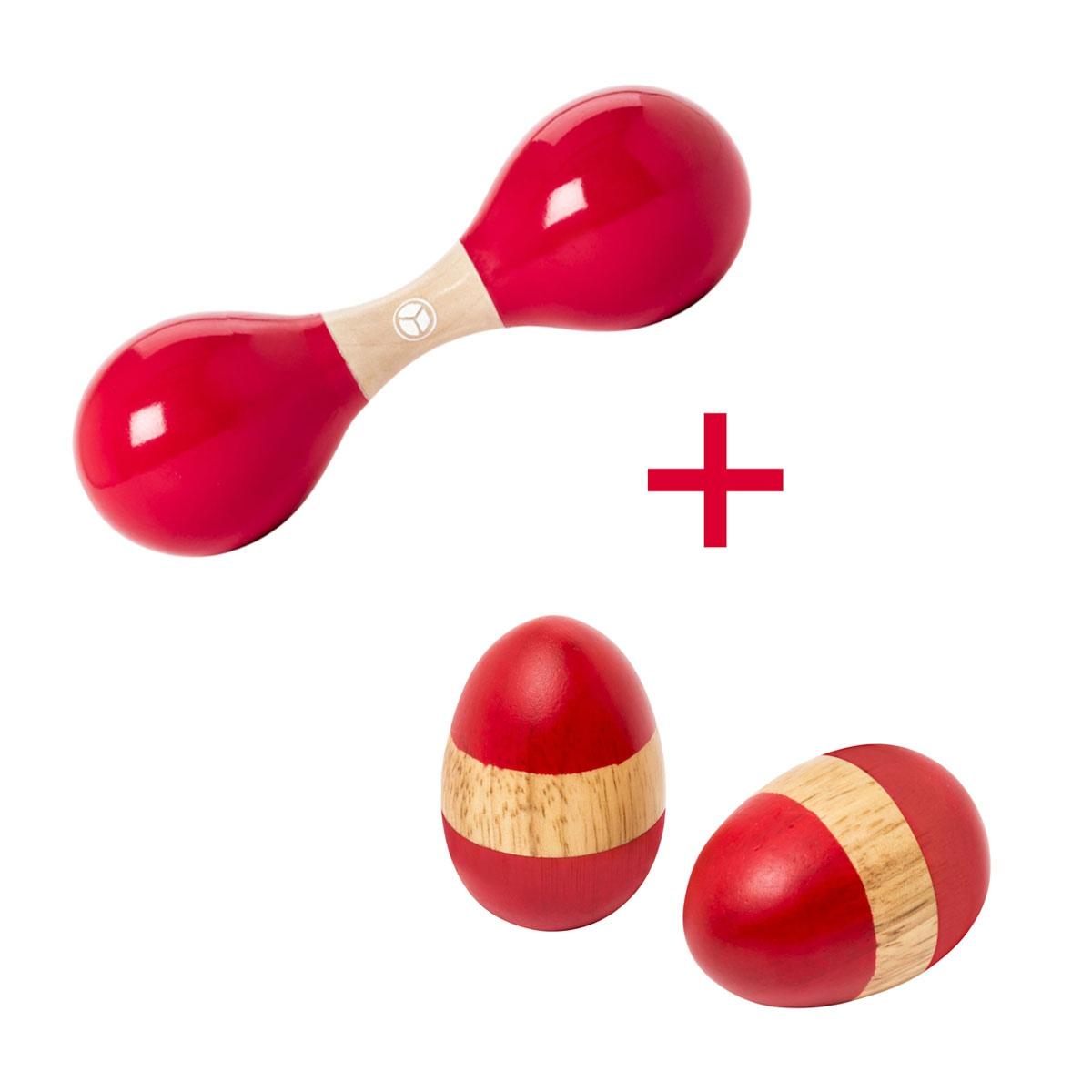 Lot Oeufs maracas et maraca double OXYBUL Comparateur, Avis, Prix