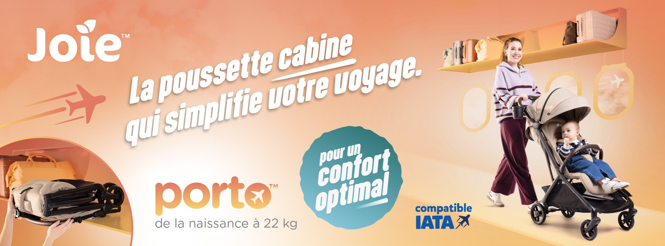 Baby Test poussette porto™ de Joie
