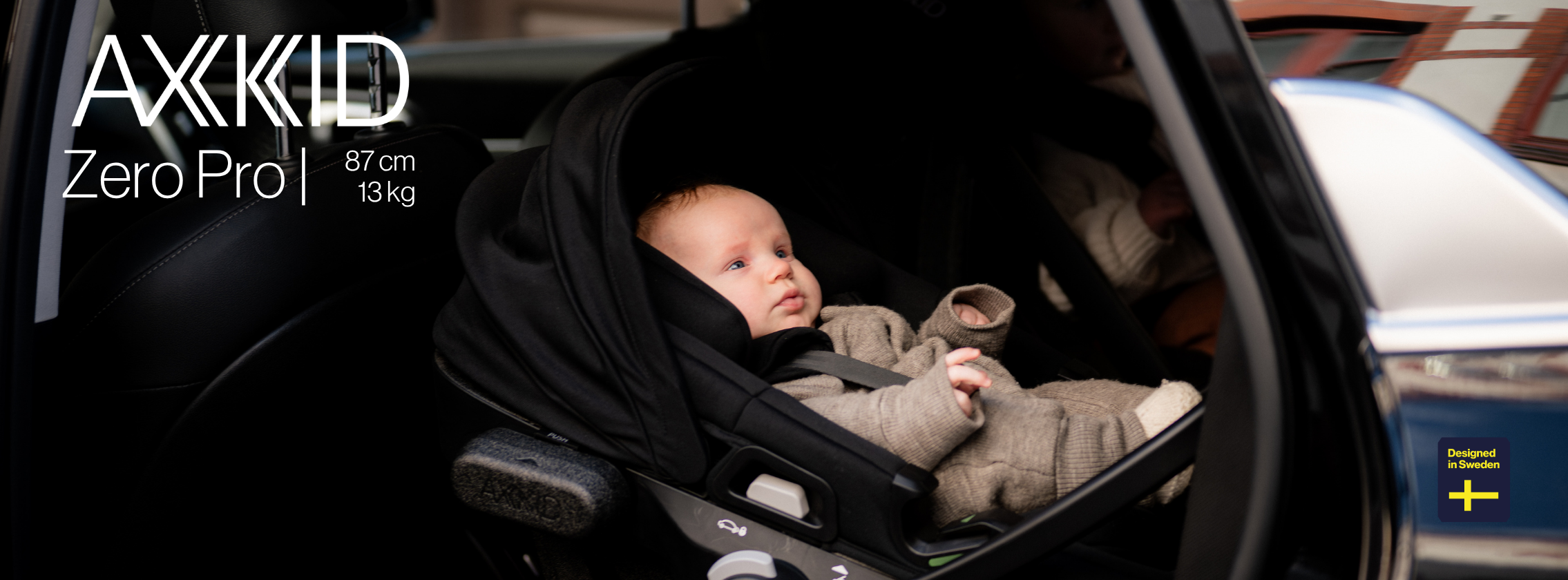 Baby Test Siège auto Zero Pro avec base pivotante Axkid
