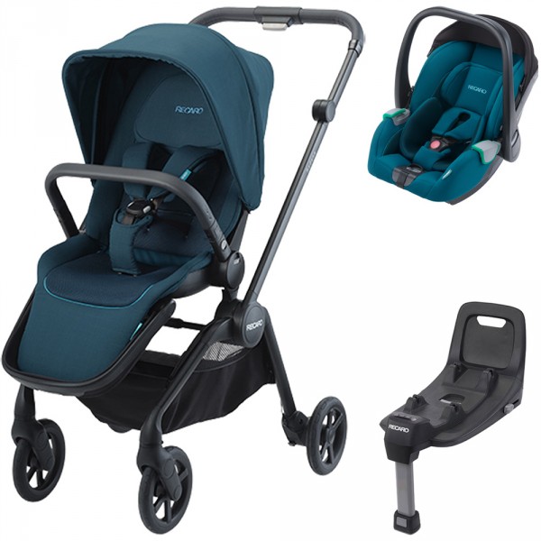 Duo poussette Sadena + siège auto Avan + base