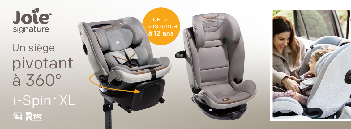 Baby Test Siège auto i-Spin™ XL JOIE SIGNATURE