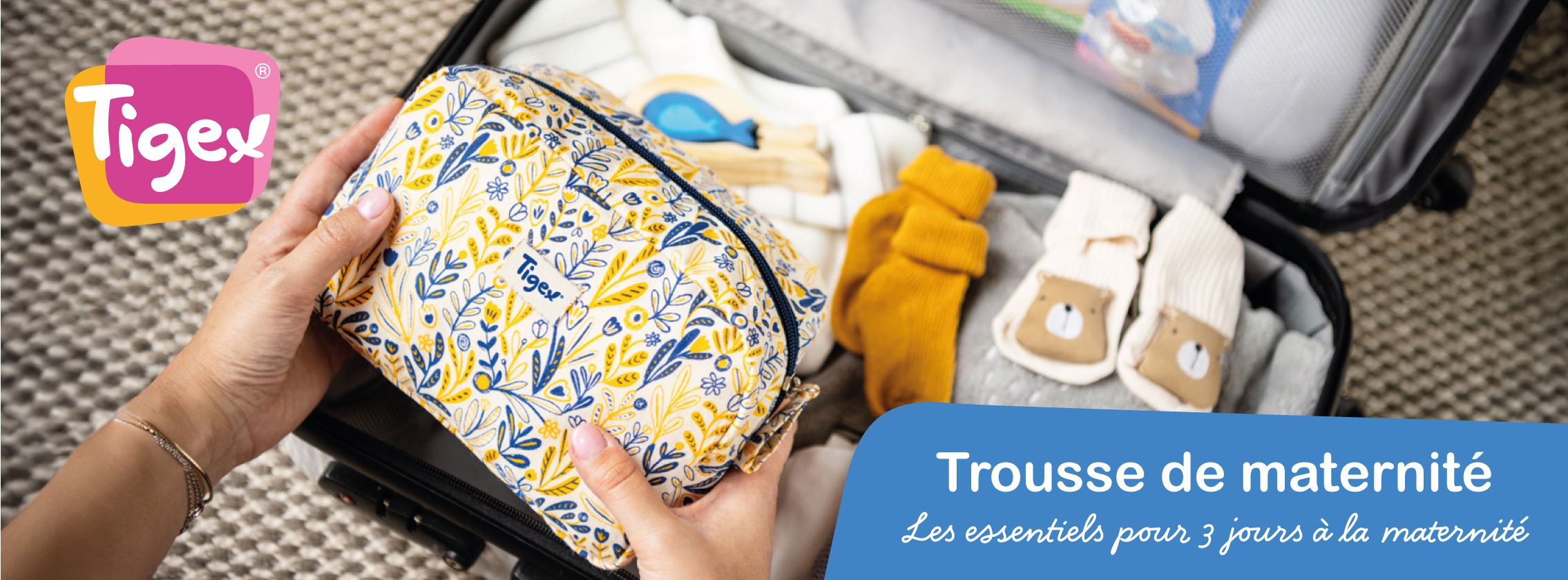 Baby Test Trousse de maternité Les essentiels Tigex