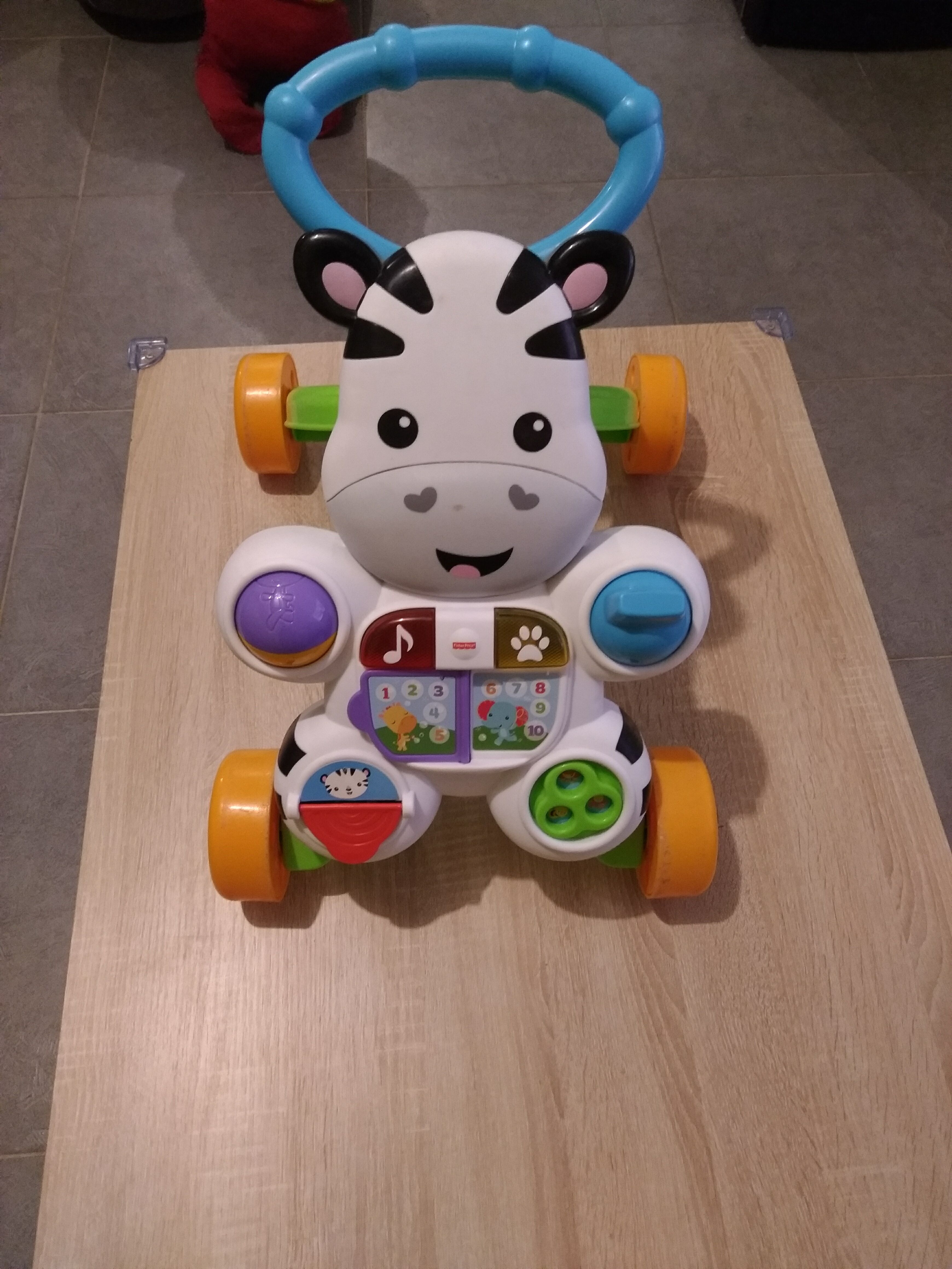 trotteur zebre fisher price avis