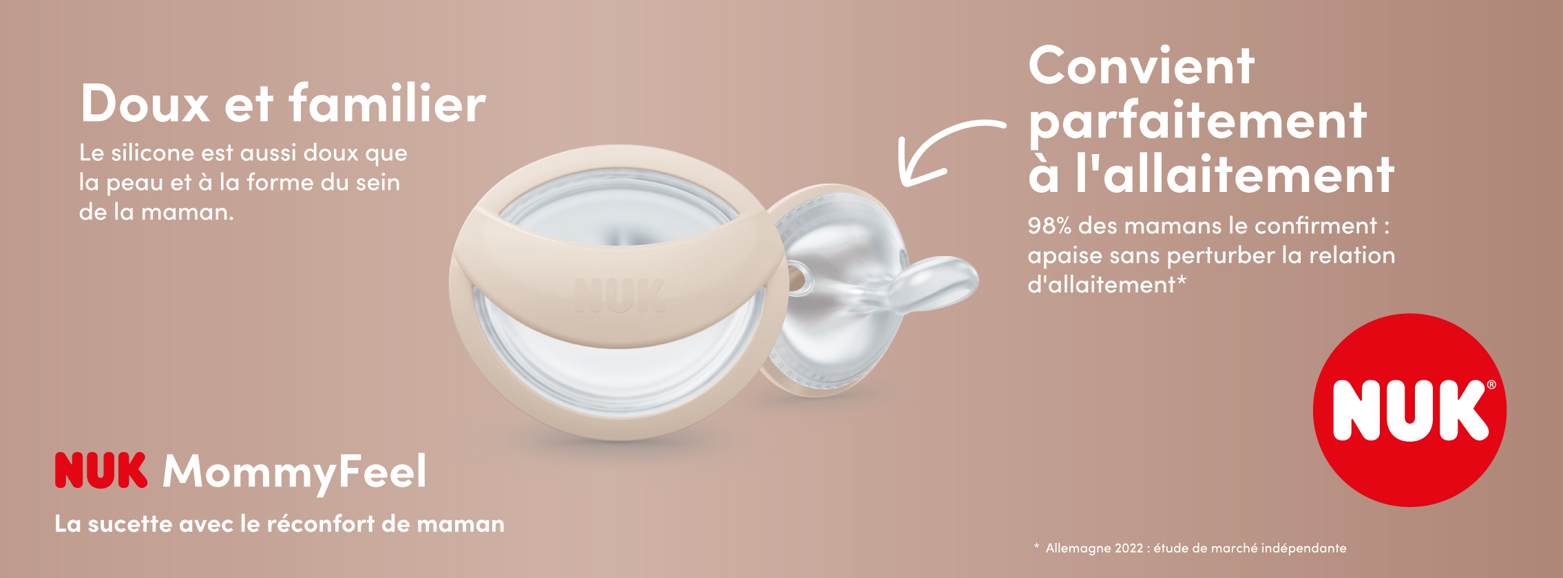 Baby Test Sucettes MommyFeel NUK