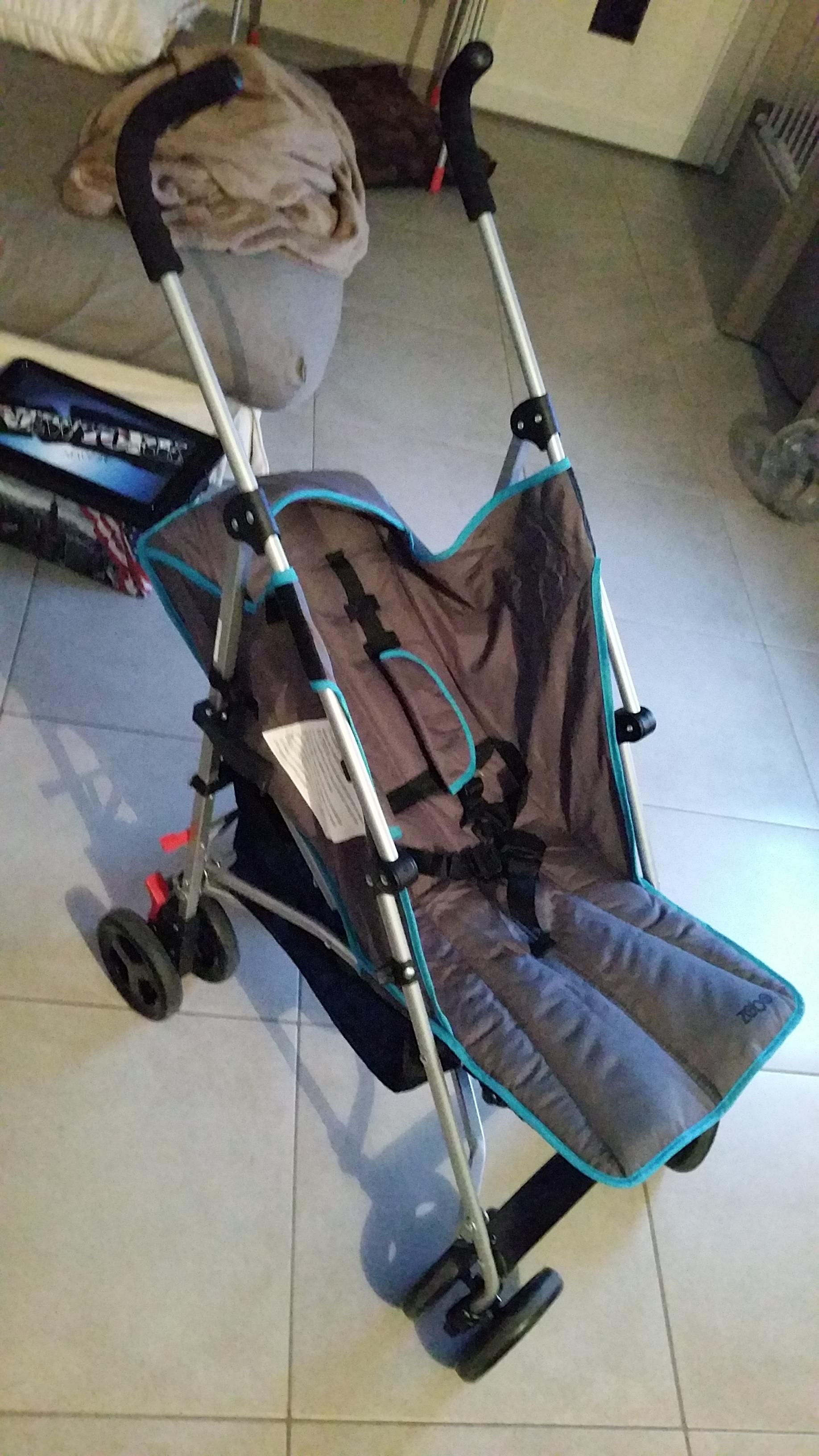 poussette double zobo