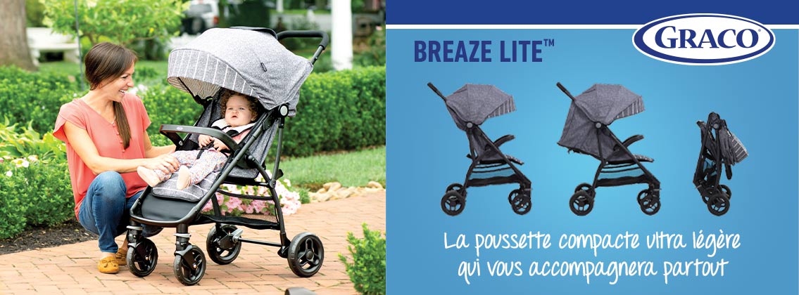 Baby Test Poussette Breaze Lite™ Graco