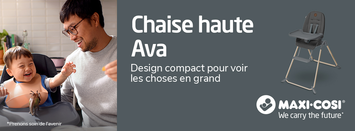 Baby Test Chaise haute Ava MAXI-COSI