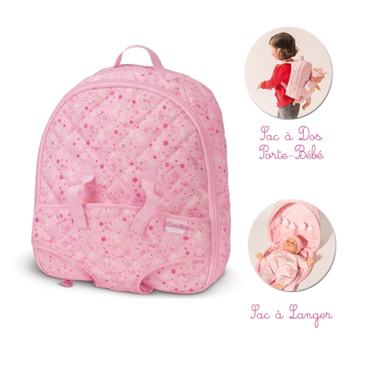 sac a dos porte poupee