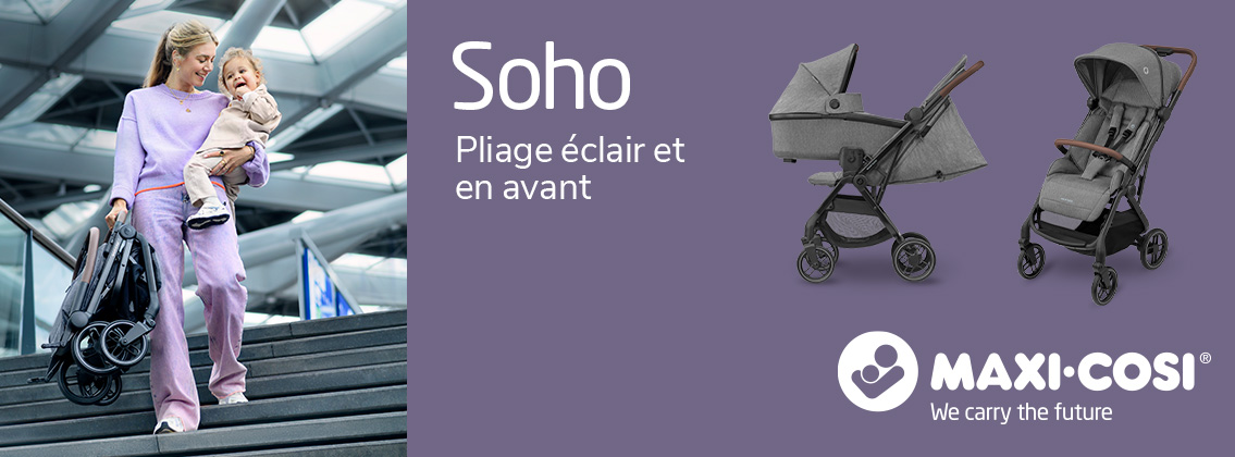 Baby Test Poussette Soho MAXI-COSI
