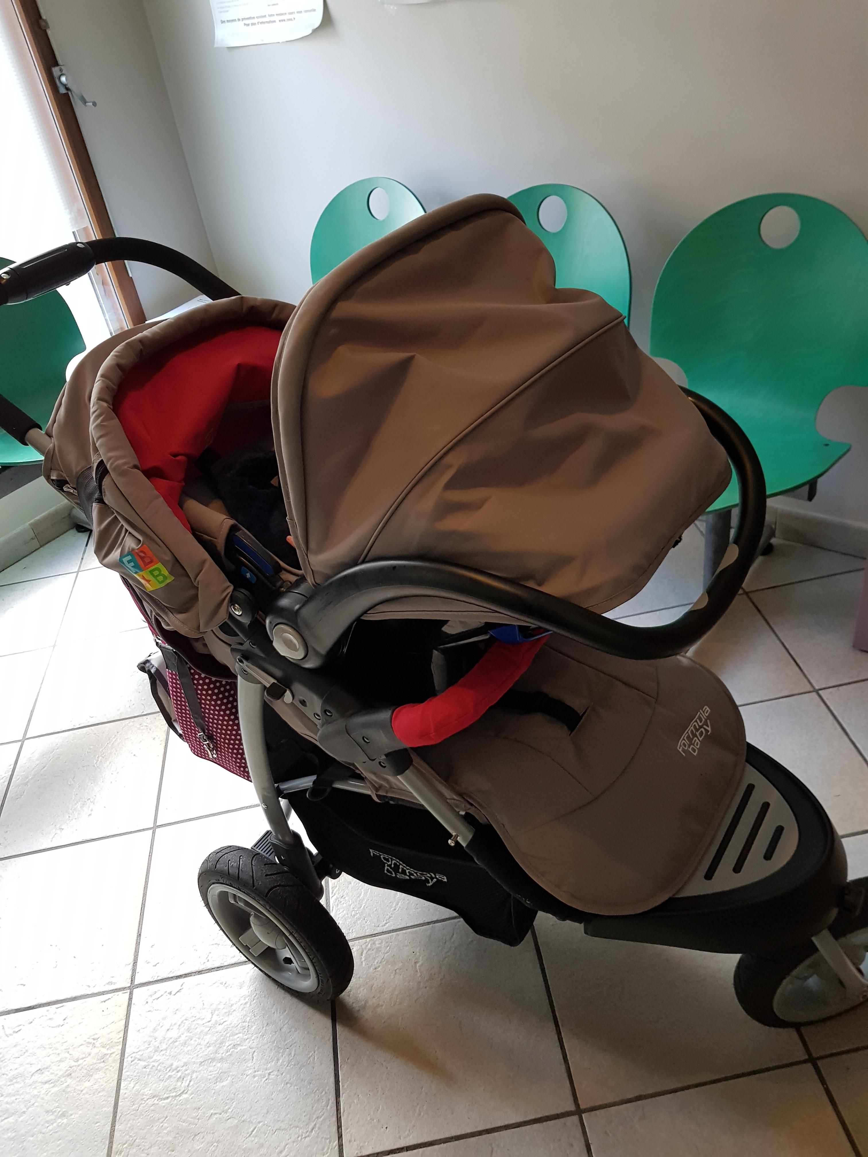 poussette 3 roues formula baby