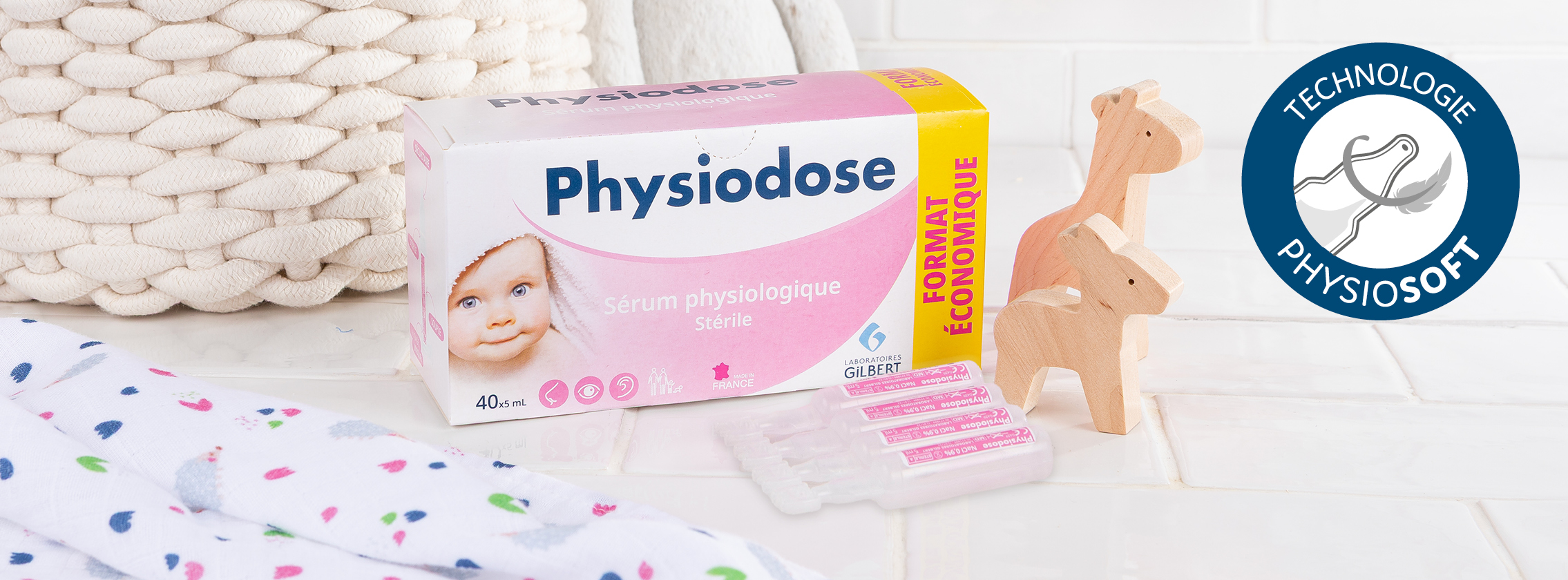 Baby Test Sérum physiologique Physiodose