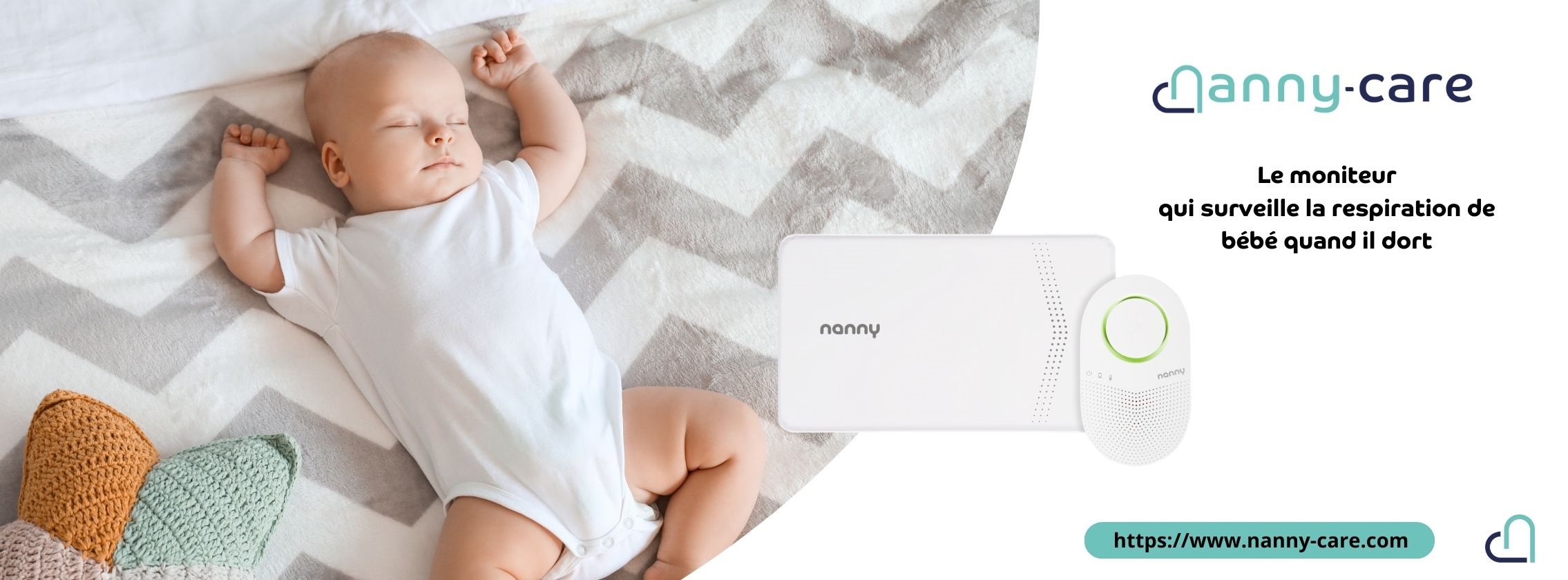 Baby Test Moniteur respiratoire Nanny BM-03 Premium NANNY CARE