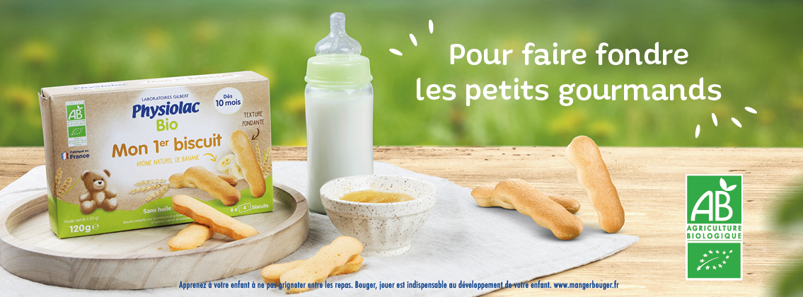 Baby Test Biscuit Bio arôme naturel de banane