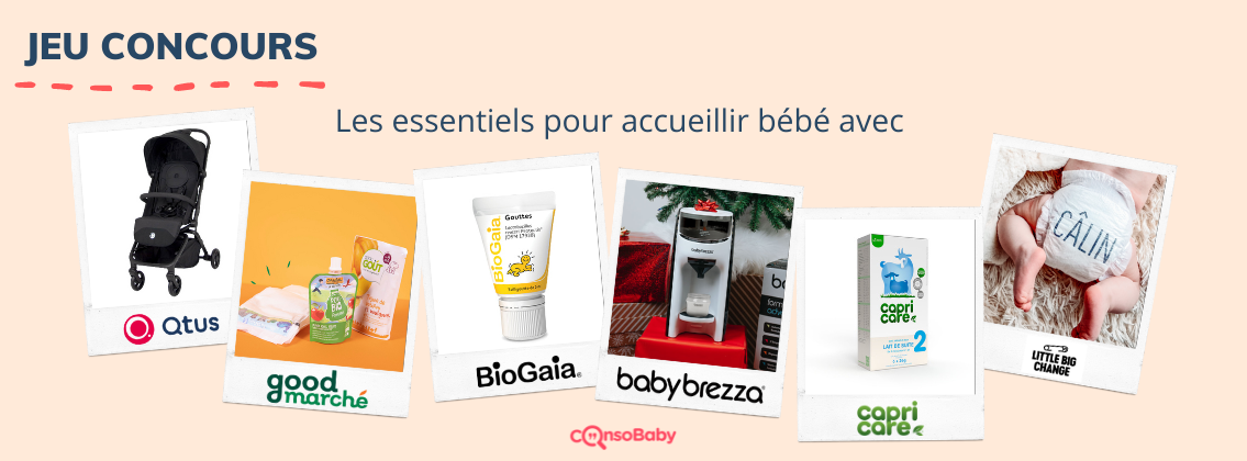 JEU-CONCOURS LES ESSENTIELS POUR ACCUEILLIR BEBE