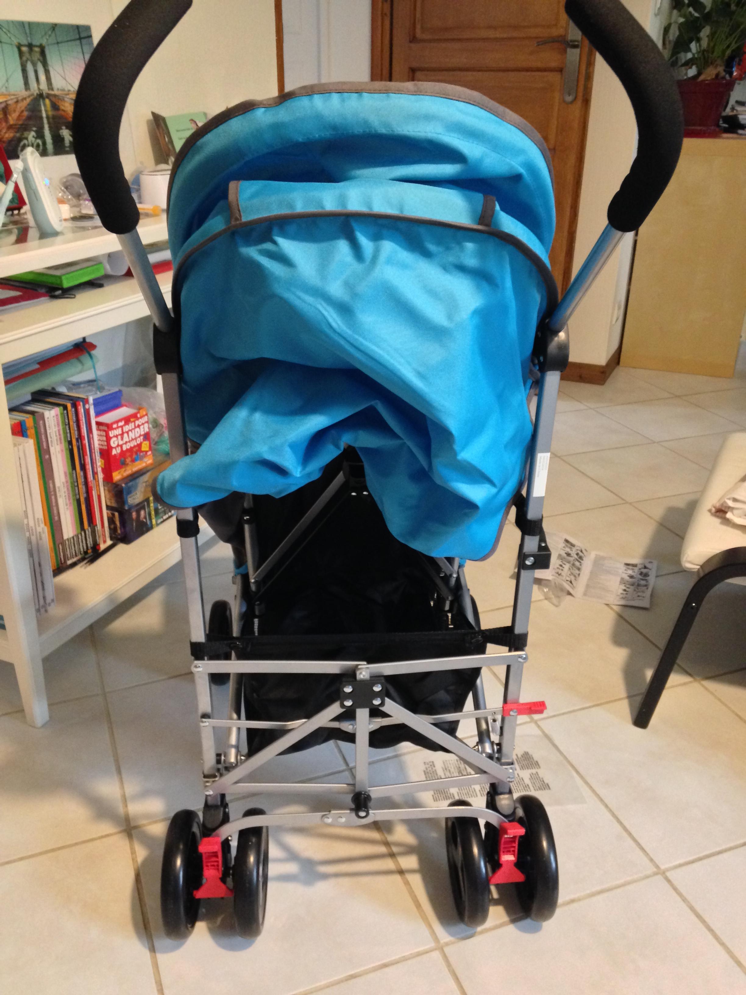 poussette double zobo