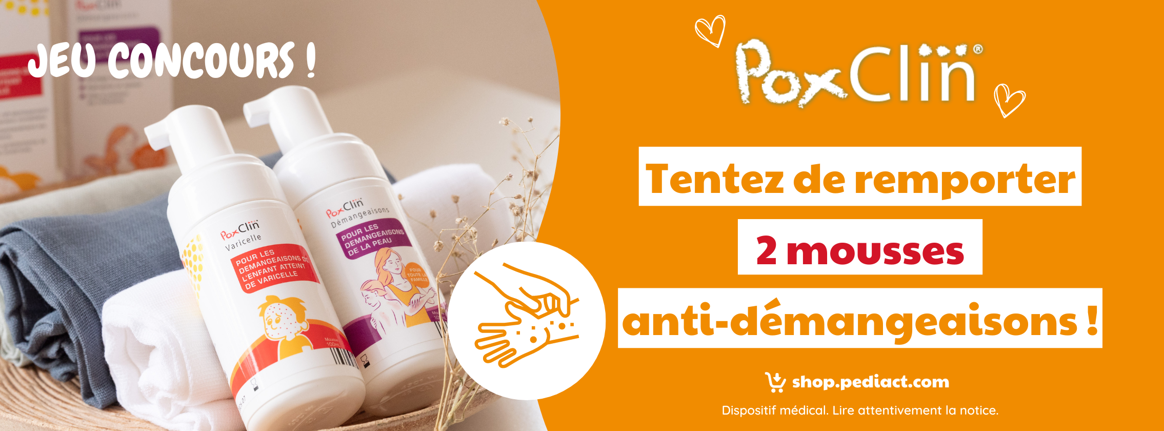 Jeu Concours PoxClin®