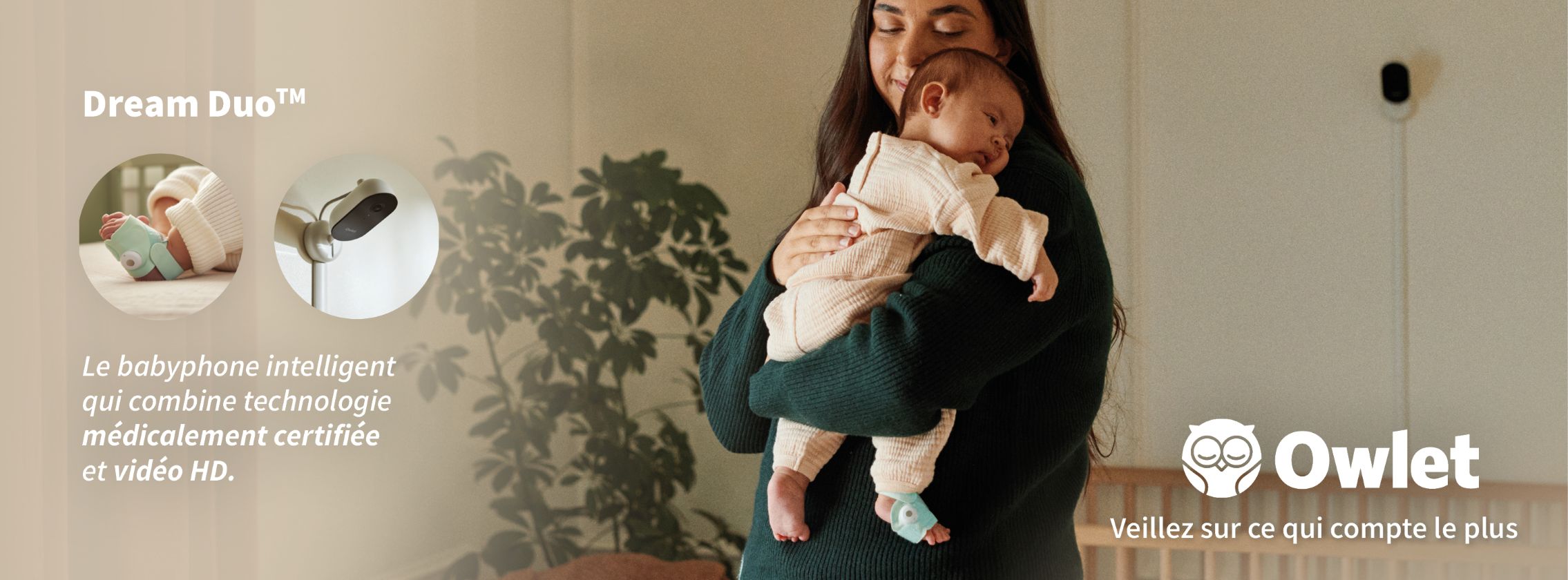 Baby Test Pack Dream Duo™ 3 Owlet Care