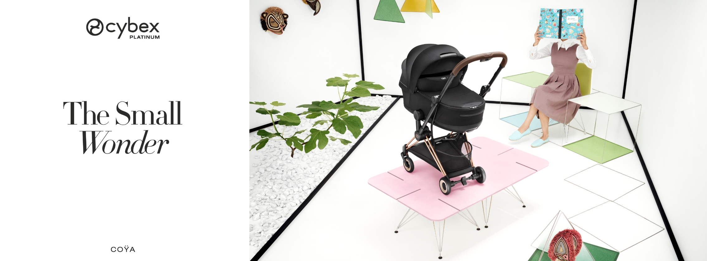Baby Test Poussette Duo COŸA avec nacelle pliable CYBEX