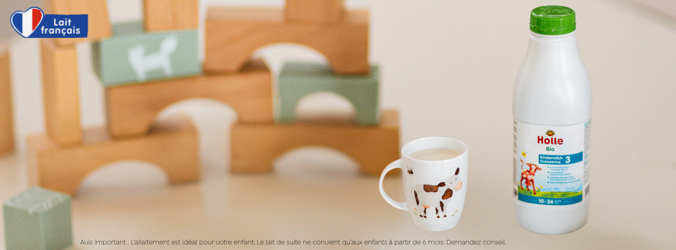 Baby Test Lait Croissance 3 Bio Holle