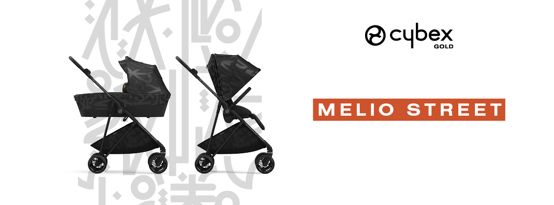Baby Test Poussette Melio Street + Cot Melio CYBEX