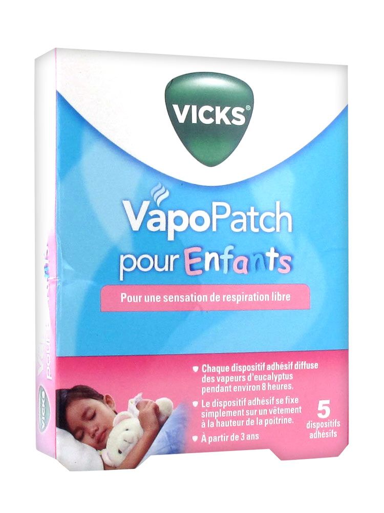 VapoPatch VICKS Comparateur, Avis, Prix Consobaby