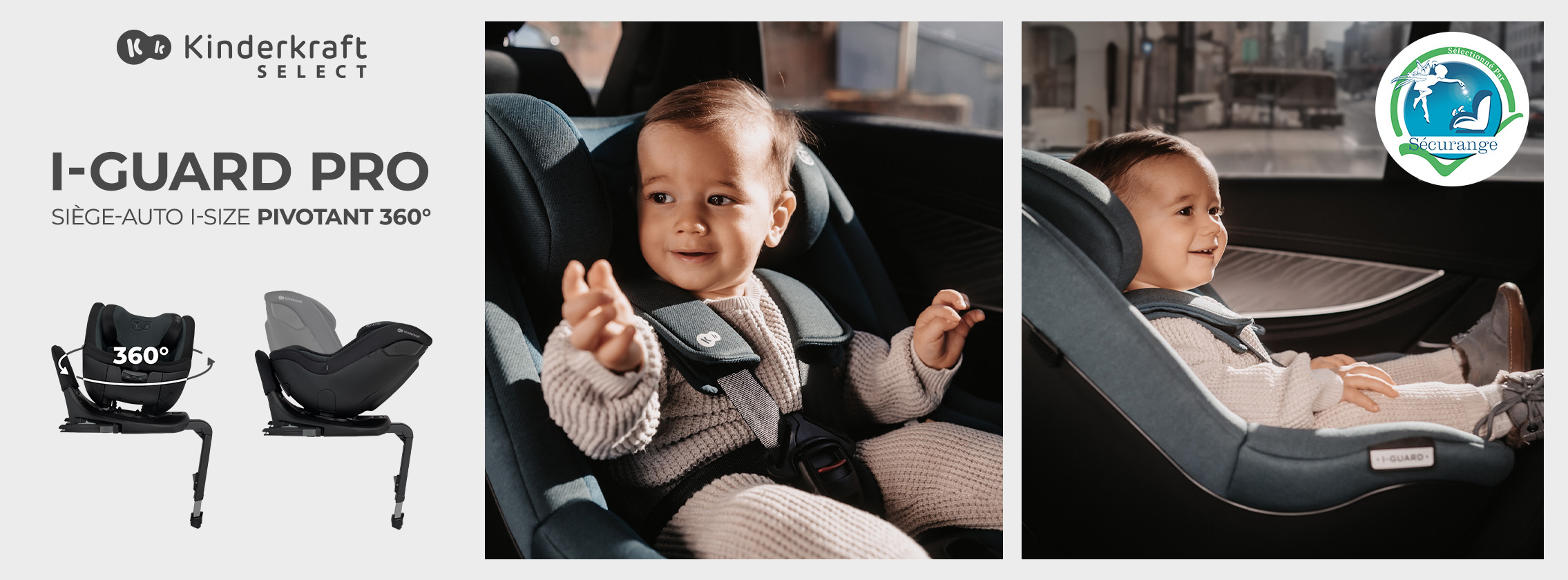 Baby Test Siège auto I-GUARD PRO KINDERKRAFT