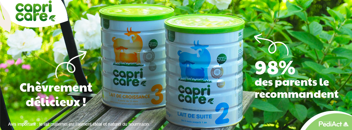 Baby Test Lait 2ème et 3ème âge CAPRICARE