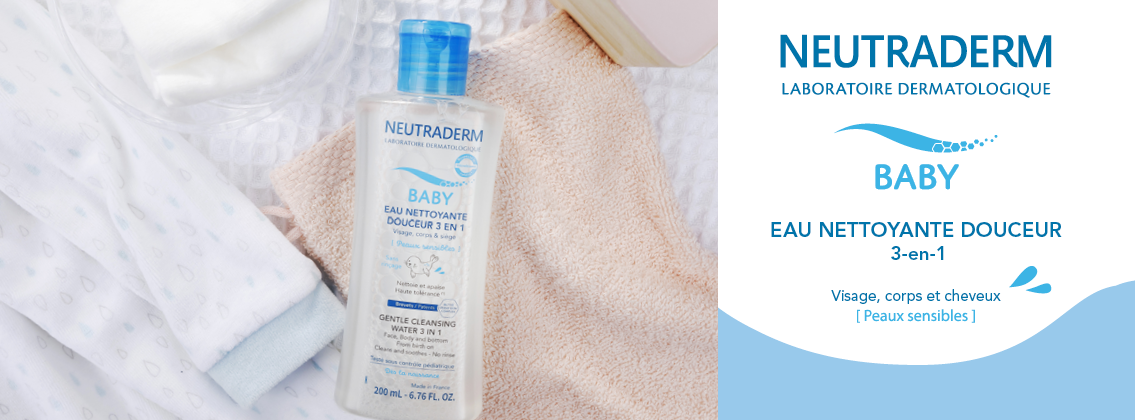 Baby Test Eau Nettoyante Douceur NEUTRADERM