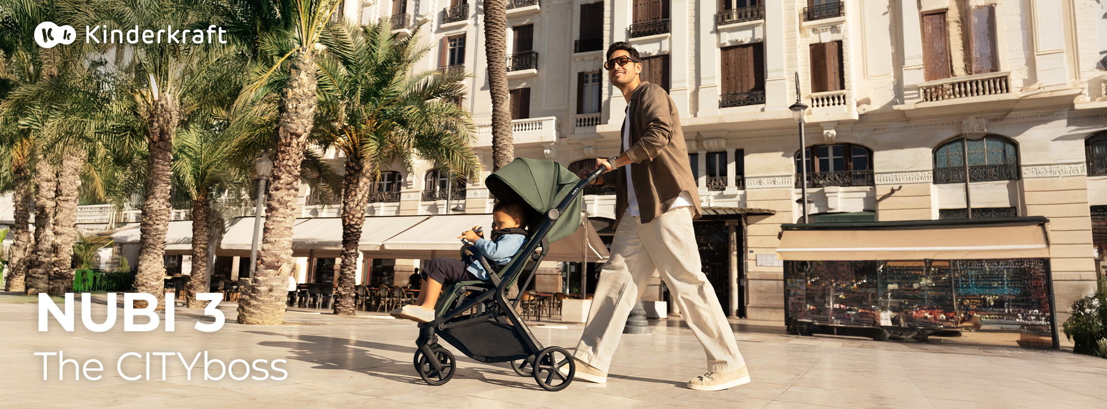 Baby Test Poussette compacte NUBI 3 Kinderkraft
