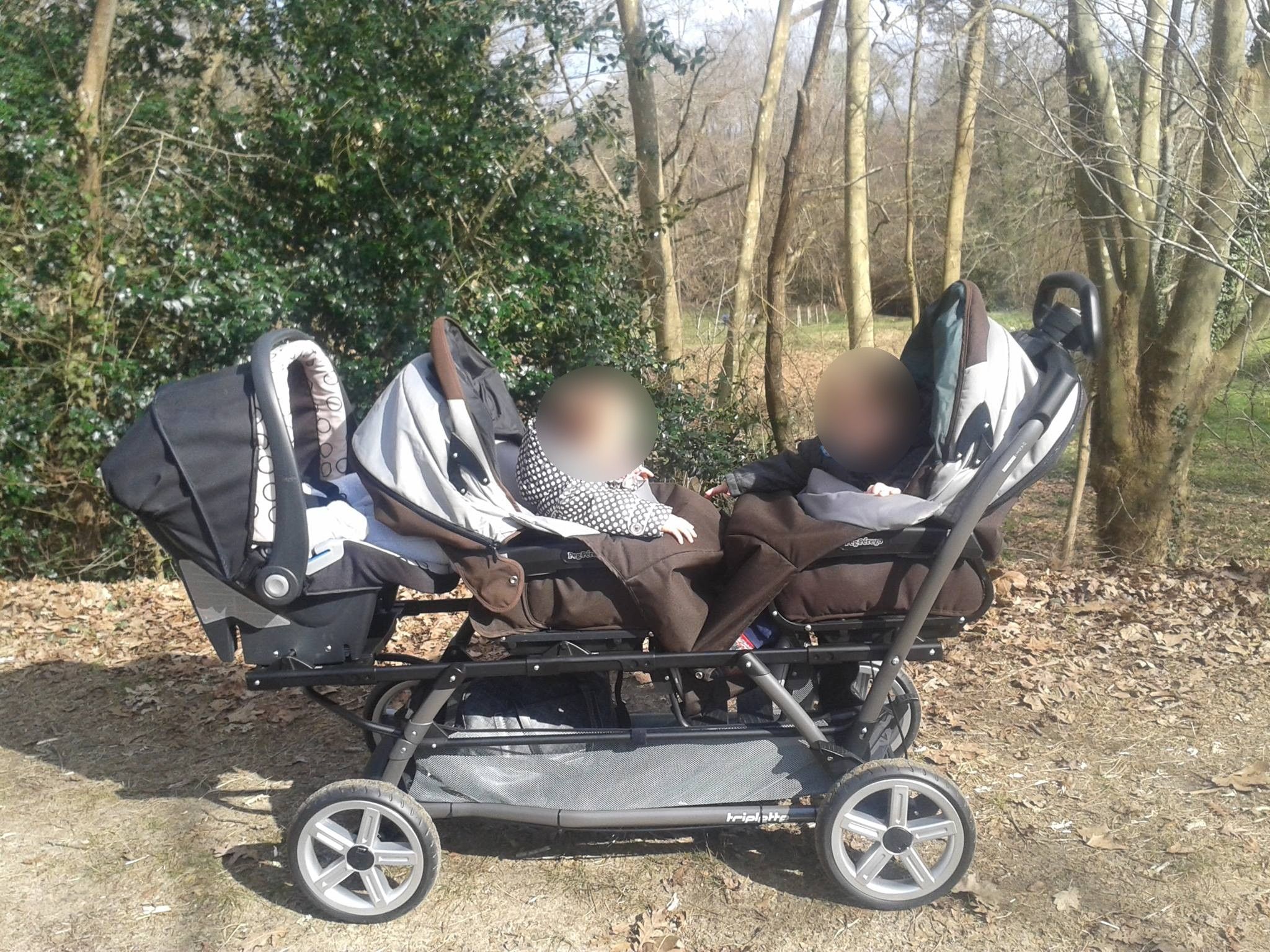 poussette triple peg perego